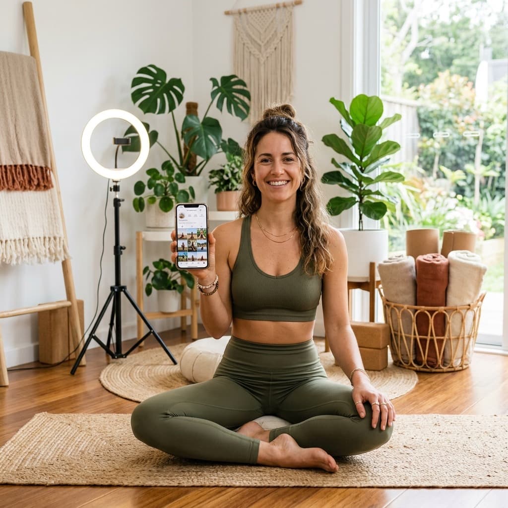 Strategia Instagram per insegnanti di yoga: crescere in modo autentico