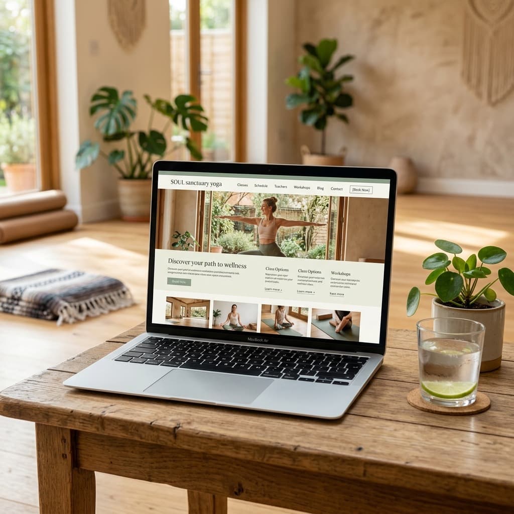Website Studio Yoga: Elemen Esensial untuk Konversi Pengunjung