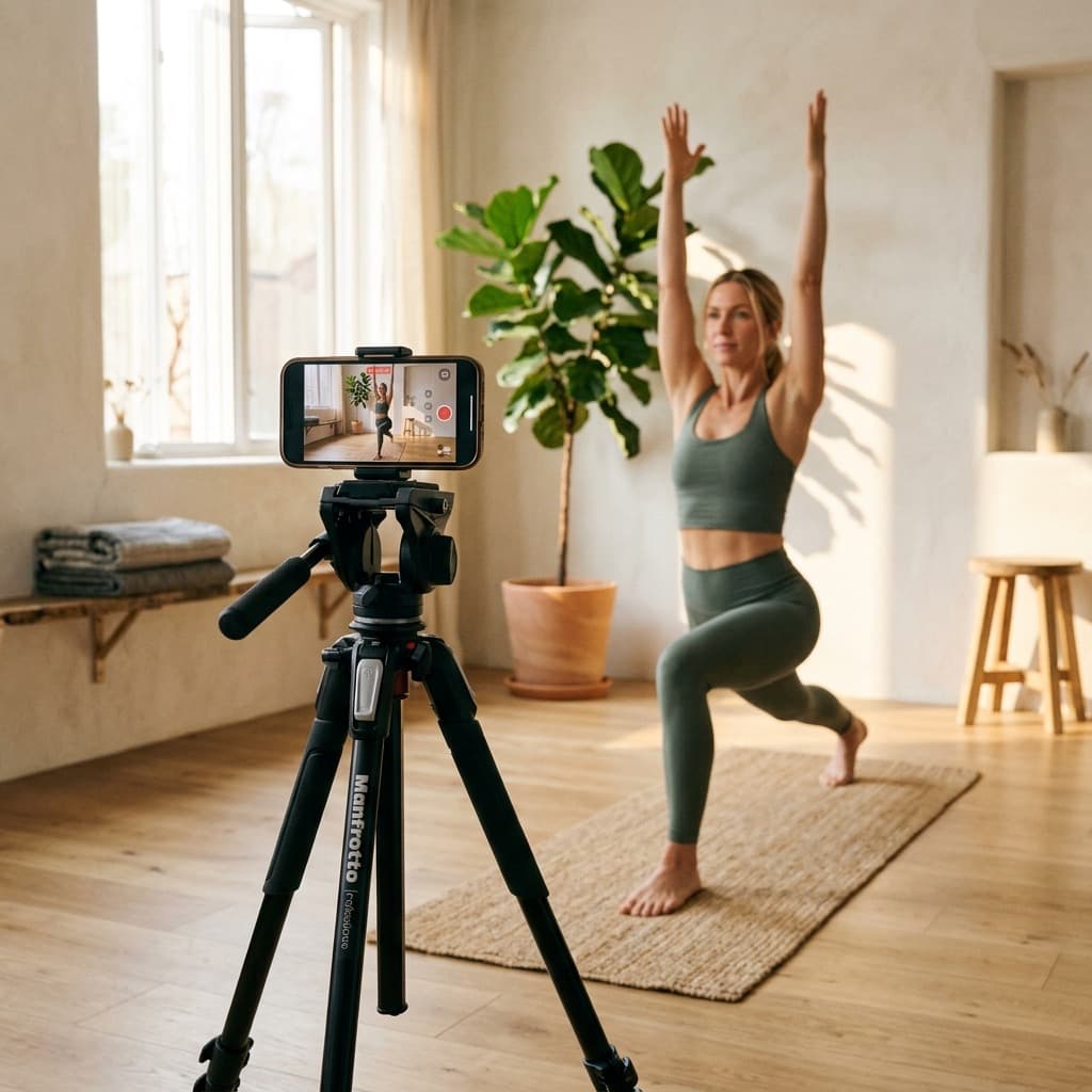 Cámara para Clases de Yoga: ¿Smartphone o Cámara Pro? Guía Comparativa