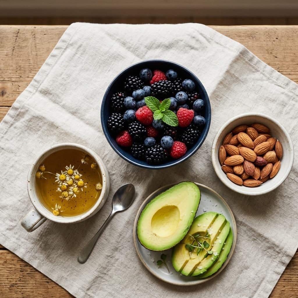 Nutrição Anti-Stress: Alimentos que Acalmam Naturalmente a Ansiedade