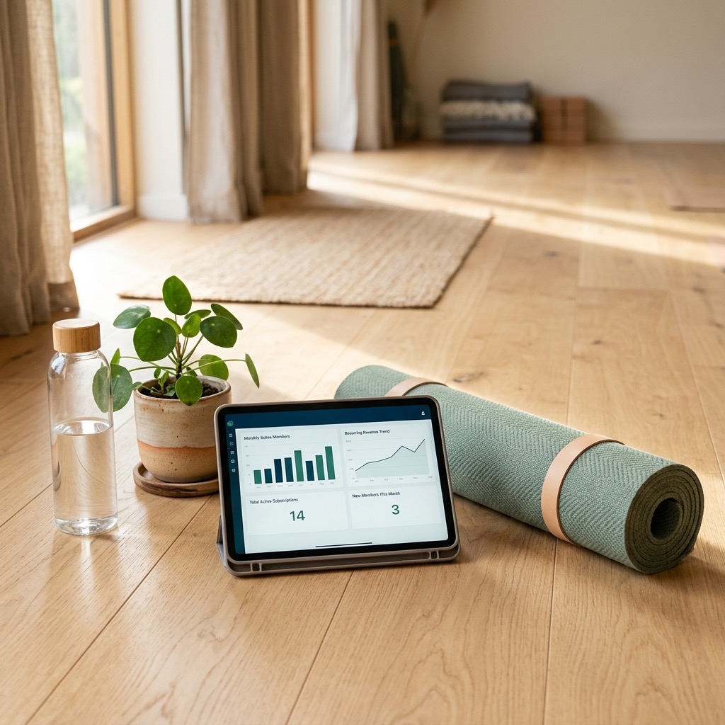 Crear un Modelo de Suscripción Rentable para tus Clases de Yoga