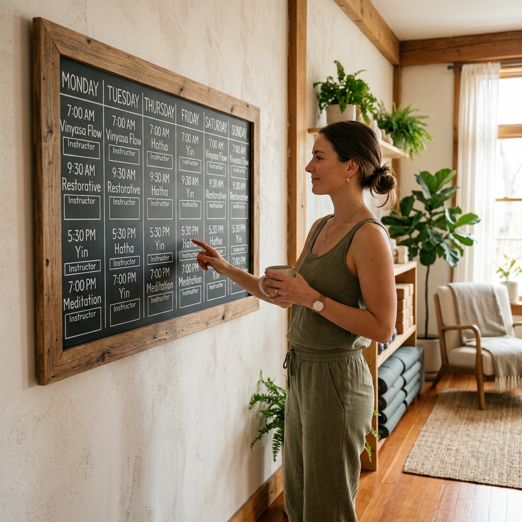 Planning de Clases de Yoga: Cómo Construir un Horario Rentable